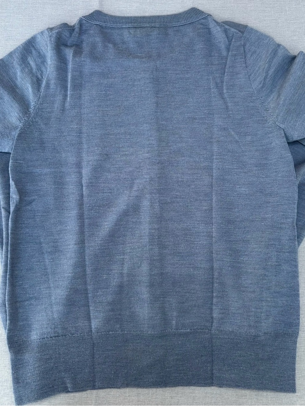 J. Crew Light Blue Button-Front Cardigan - Picture 2 of 2